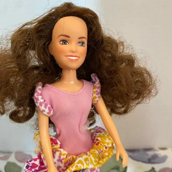 Rare vintage 1994 Power Rangers for girls dolls pink yellow Kimberly and Trini - Picture 3 of 10